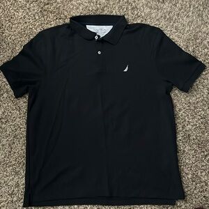 Brand new men’s black polo